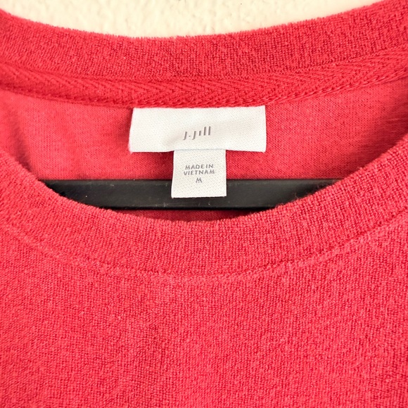 J. Jill Vibrant Red Knit Top - Picture 2 of 4